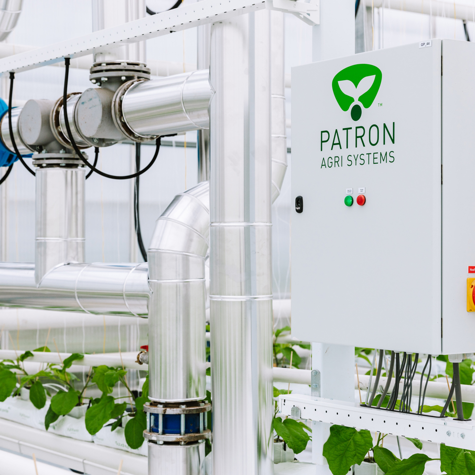 Close-up of Van der Hoeven’s Patron system for advanced greenhouse automation